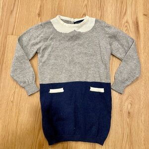 TOOBYDOO knit toddler sweater dress